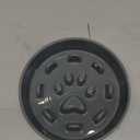 Slow Feeder Dog Bowls, Ceramic Fun Slow Eater Bowl for Small Medium Breed (Grey)