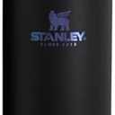Stanley Classic Legendary Vacuum Bottle 2.0 qt | Wide Mouth with Leakproof Cup Lid | Keep Drinks Hot or Cold | Packable for Travel | Insulated Stainless Steel Thermal Bottle | BPA-Free | Black Chroma, 32 Ounces