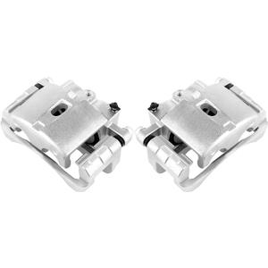 SCITOO 18-B4729 18-B4728 Left & Right Brake Calipers w/Bracket For Cadillac For Escalade 2002-2006, For Chevy For Astro 2003-2005, For GMC For Safari 2003-2005, with 4 Wheel Double Pistons