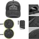 Cotton Baseball Cap Retro Adjustable Dad Hats Birthday Gifts for Men and Women (One Size, 40th)