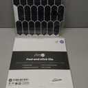 Art3dwallpanels Peel and Stick Backsplash Tile, 10 Sheets 12 x 12 Inch Stick on Backsplash for Kitchen, 3D PVC Self Adhesive Wall Tiles for Bathroom Laundry Room Back Splashes, Black Marble