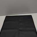 Mini Fridge Silicone Mat 19.7"x19.7"x0.4" - Non-Slip, Spill-Proof, Drip Prevention | Ideal for Refrigerators, Washing Machines, Dryers, Wine Coolers, and Dishwashers (Black)