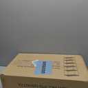 HOMEFORT 6-Tier Wire Shelving, 6 Shelves Unit Metal Storage Rack, Durable Organizer, Perfect for Pantry Closet Kitchen Laundry Organization (Black)