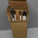12 Feet Stove Pipe Clean Brush Extension Rods Flexible Fireplace Chimney Brush Stove Pipe Brush Rod Rotary Air Duct Dryer Vent Cleaner Rods Flue Brush Chimney Sweep Kit with Brush Head