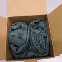 Kevin Textile Pack of 2 Outdoor Waterproof Pillow Covers Checkered Decorative Cushions Sham Throw Pillowcases Shell for Patio Tent Garden Couch Bed Sofa 20x20 Inch Army Green