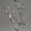 Toothbrush Heads Replacement Compatible with Laifen Wave Electric Toothbrush, Super Clean and Whitening - Transparent, 10 Pack