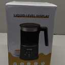 5 In 1 Milk Frother, Electric Milk Frother and Steamer 11.8oz Automatic Milk Steamer Hot & Cold Foam Maker, Milk Warmer Dishwasher Safe & Silent Working for Coffee, Latte, Cappuccino, Hot Chocolate