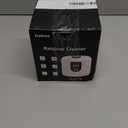 45kHz Ultrasonic Retainer Denture Cleaner Machine, Fast Cleaning for Aligners, Mouth Guards, Braces, Toothbrush Heads & Jewelry, 200ML Dental Cleaning Pod, 4 Modes & Digital Timer, White