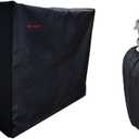 BBQ Coverpro Gas Fire Pit Cover Square - Premium Patio Outdoor Cover Fits for 30 inch,31 inch,32 inch Fire Pit/Table Cover,Black (Square 32" L x 32" W x 24" H)