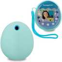 LeoTube Silicone Shell Cover and Lanyard for Tamagotchi Pix Interactive Pet Machine with Camera, Compatible New Tamagotchi Pix Electronic Pet Accessory (Blue, Pack of 22)