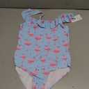 Dvenki Girls One Piece Cute Flamingo Beach Swimsuit Bathing Suit Kid Size 8