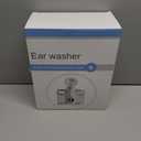 600ML Large Capacity Desktop Ear Cleaning Station, Professional Home Ear Washer with 4 Tips & 4 Pressure Levels, Ear Cleaner for Adults, Safe Ear Wax Removal for Family (Black)