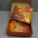 23.6Ft Thanksgiving Decorations Fall Decor for Home Lighted Fall Garland Maple Leaves Total 80 LED Fall Decorations for Home Halloween Decorations Outdoor String Lights for Autumn Decor Harvest