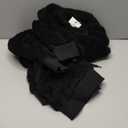 Neineiwu Womens Casual Sherpa Hoodies Fleece Sweatshirts Fuzzy Pullover Fluffy Outerwear with Pockets, Size: S