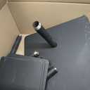 9-Tier Metal Spine Bookshelf - Vertical Tower for Booksfor Small Spaces, Multipurpose Corner Bookshelf, Tall & Narrow Ladder Bookcase, Ideal Book Display for Home or Office (Black)