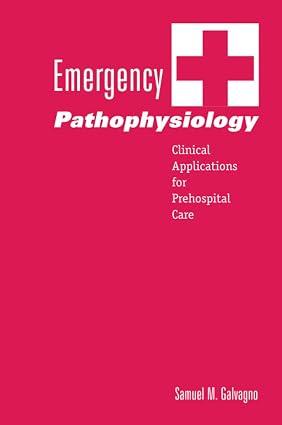 EMERGENCY PATHOPHYSIOLOGY, Paperback