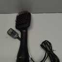 REVLON One-Step Hair Dryer and Styler, All-in-One Detangling and Straightener Brush for Salon-Quality Smooth, Straight Hair, More Shine and Less Frizz, Black (1 Count (Pack of 1))