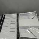 2 PACK Pull Out Cabinet Organizer 21" DEEP|Metal Heavy Duty Slide Out Drawers Fixed with Nano Adhesive Film|Multifunctional Drawer Organizers For Kitchen/Pantry Cabinets(White, 21''DEEP/12-20"Width)