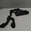 Waterproof Dog Boots for Small/Medium Dogs -Dog Paw Protectors Dog Suspender Boots Anti-Slip Pet Shoes for Outdoor Walking, Reflective Stay-On,Dirt-Proof Comfortable Booties (Black, Medium)