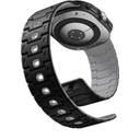 Bandletic Magnetic Silicone Watchband Compatible with Samsung Galaxy Watch Ultra Bands (2025/2024), Durable Breathable Strong Magnet Sport Strap for Galaxy Watch Ultra Band 47mm for Men, Black/Gray