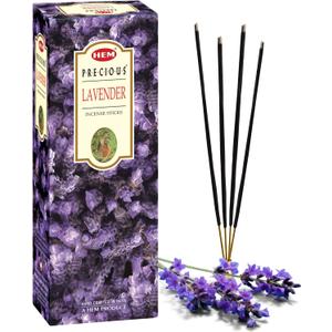 HEM Lavender Incense Sticks  Pack of 120 | Hand-Rolled in India | Soothing Floral Aroma for Relaxation, Stress Relief, Meditation, Yoga, Prayer & Home Fragrance