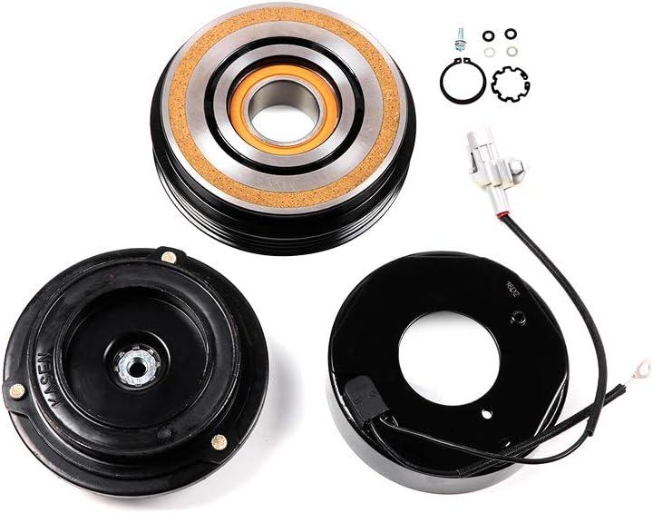 ECCPP AC Compressor Clutch 2003-2014 for Chevrolet Express 1500 2500 3500 for GMC Savana 1500 4.8L 5.3L 6.0L 6.2L Fast Cooling AC Clutch