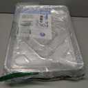 16 x 11 Inch 20 Pack Large Aluminum Pans Cookie Sheets Heavy Duty Non Stick Disposable Baking Trays for Cookies Bacon Brownies Rectangular Foil Pans for Oven Broiler Cooking Grilling Catering