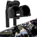 Motorcycle 10.0 Inch Tall Handlebar Risers with Extension Kit Fit For Harley Road Glide 2015-UP (Black)