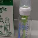Dr. Brown's AntiColic Options+ Narrow Glass Baby Bottle with Level 1 Slow Flow Nipple, BPAFree, 8 oz/250 mL, 0m+, 4Pack