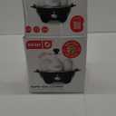 DASH Rapid Egg Cooker: 6 Egg Capacity Electric Egg Cooker for Hard Boiled Eggs, Poached Eggs, Scrambled Eggs, or Omelets with Auto Shut Off Feature - Black