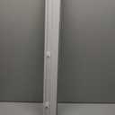 Cordless Light Filtering Mini Blind - 34 Inch Width, 48 Inch Length, 1" Slat Size - Pearl White - Cordless GII Morningstar Horizontal Windows Blinds for Interior by Achim Home Decor