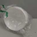 DECHOUS Giant Easter Egg 12 Inch White Fillable Plastic Eggs Jumbo Easter Eggshell for Hunt Game, Filling Treats, Party Favor, Basket Stuffers, Classroom Prize Supplies