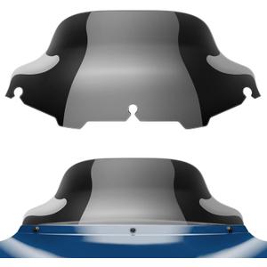 Benlari 8" Black Motorcycle Windshield Windscreen Fit for 1996-2013 Harley Davidson Touring Street Glide Electra Glide Tri Glide FLHT FLHX FLHTK FLHTC FLHTCU