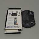 2.4GHz Backlit Mini Keyboard Touchpad Mouse, Mini Wireless Keyboard with Touchpad and Multimedia Keys for Android TV Box Smart TV HTPC PS3 Smart Phone Tablet Mac Linux Windows OS (7 Colors)