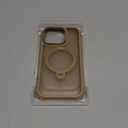 O3 Mag-Stand Designed for iPhone 16 Pro Case with 360 Spin Stand, [Compatible with MagSafe][Super Skin Feeling] Translucent Matte Magnetic Slim Phone Case 6.3 inch, Desert Gold