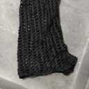 Womens Crochet Shrug Y2K Hollow Out Bolero Shrug See Through Cropped Knit Sweater Top , Small