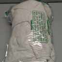 H.VERSAILTEX Curtains 96 inches Long Linen Curtains/Natural Linen Blended Sheer Curtain/Panels/Drapes for Living Room, Home Decorative Privacy Window Treatment Nickel Grommets, Natural