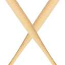 Wettarn 2 Pcs Mini Baseball Bats Miniature 18 Inch Wooden Bats Unfinished for Crafts for Painting DIY Craft Projects Ball Sports Party Decor Favors Gifts