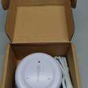 Yogasleep Dohm Uno White Noise Sound Machine, Real Fan Inside for Non-Looping White Noise, Sleep Aid, Office Privacy & Meditation for Adults & Baby, Registry Gift (White) (Pack of 1)