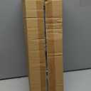 White Curtain Rods for Windows 48 to 84 or 88 Inches Max-2 Pack 5/8'' Metal Heavy Duty Curtain Rods Set - Rustic Decorative Drapery Rods with Brackets for Farmhouse, Bedroom(4-7.5 Feet)