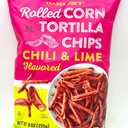 Trader Joe's Rolled Corn Tortilla Chips, Chili & Lime Flavored, 9 Oz - Pack of 1, EXP 09/29/2025