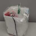 Heated Chicken Waterer, 2 Gallon Thermostatic Poultry Drinker with 4 Nipples, Outdoor Winter Water Heater with Leg Base for Chickens, Ducks, Geese, Turkeys, Anti-Freeze Automatic Watering System (Red)