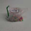 Colorations Jumbo Plastic Pony Beads, 1.5 Pounds in Reusable Bucket, Multi Pack, Assorted Colors, Classroom Pack (Small)