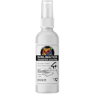 Sublimation Coating Spray for Cotton Shirts: Transfer Spray for All Cotton & Polyester Fabrics - Pillow, Canvas, Carton, Tote Bags and More