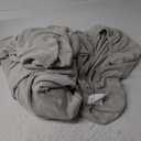 Couch Cushion Covers, Comfort Soft Magic Sofa Covers Washable Stretch Resistant Slipcovers for Sectional and L Shaped Seats Furniture Protectors for Pets (1PC Back Couch Cover, Light Gray)