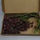 6 Pcs Plum Faux Berry Stems Artificial Dusty Sedum Berry Stems Picks Branches Faux Spray for DIY Holiday Farmhouse Home Mantel Harvest Decorations (16 Inch)