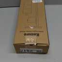 Kitsure Toilet Paper Holder Free Standing  Rustproof Metal Toilet Paper Stand for 4 Rolls with Anti-Slip Base and Shelf for Phone & Small Items, Bathroom Organizers and Storage, Large, Black (Large - 1 Pack)