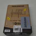 Perlegear Full Motion TV Mount for 32-69 Inch TVs up to 99 lbs, Max VESA 400x400mm, Fits 16/12 Wood Studs, Height Adjustable Pre-Assembled TV Wall Mount, Tool-Free Tilt, Swivel & Extension, PGMF21.