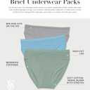 Victoria's Secret Women's Cotton Brief Underwear, Full Coverage Panties for Women, Multi Pack (XS-XXL) (Pink, M)
