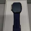 Advanced Health Smartwatch for Women Men with Real-Time Monitoring of Heart Rate, Blood Oxygen, Body Temperature, Blood Pressure, Sleep Quality and Stress Levels.Always-On Display (Blue)